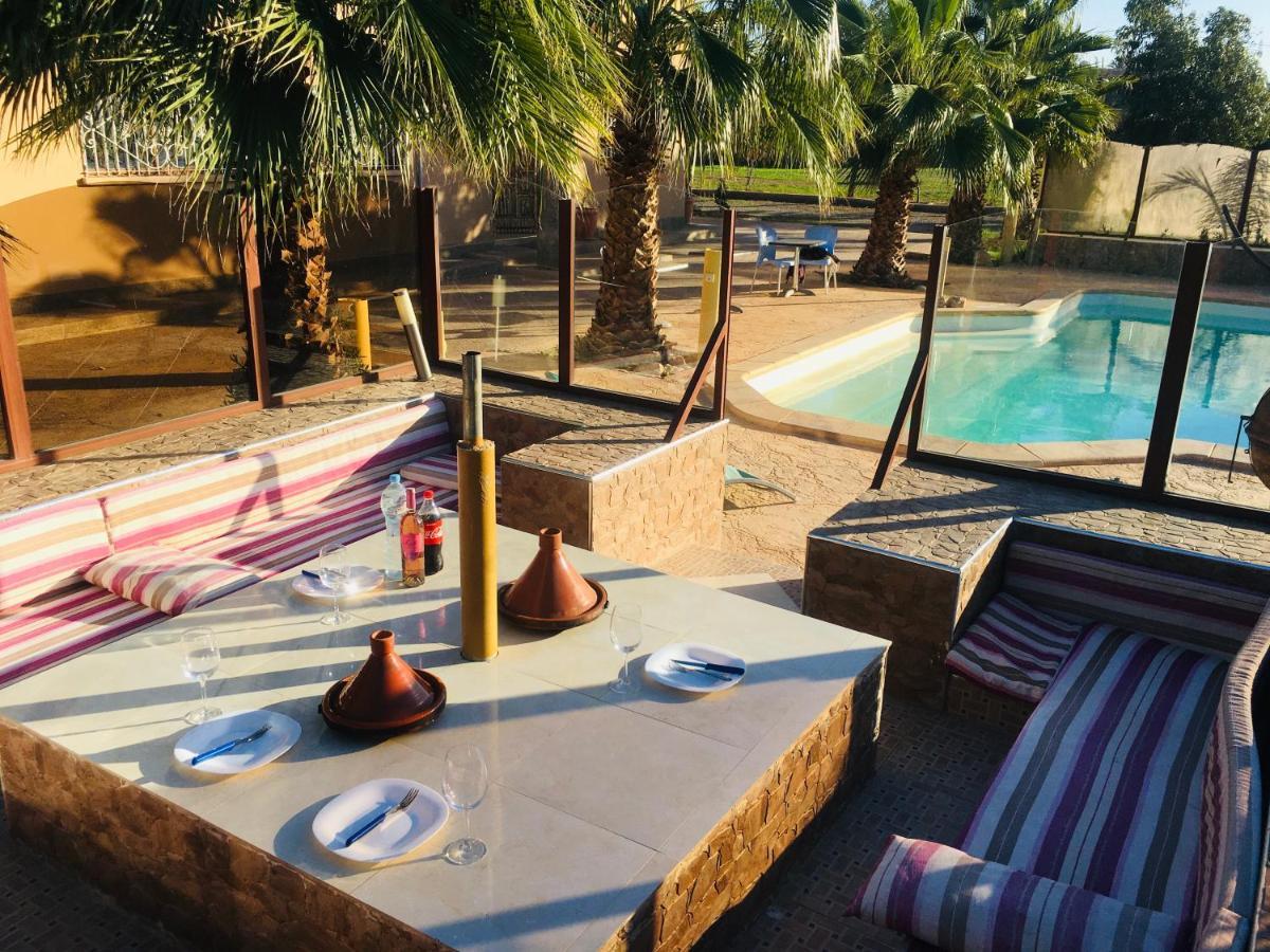 Maison D Hotes Bungalow Villa Hammam Bien-Etre Et Piscine Agadir Bagian luar foto